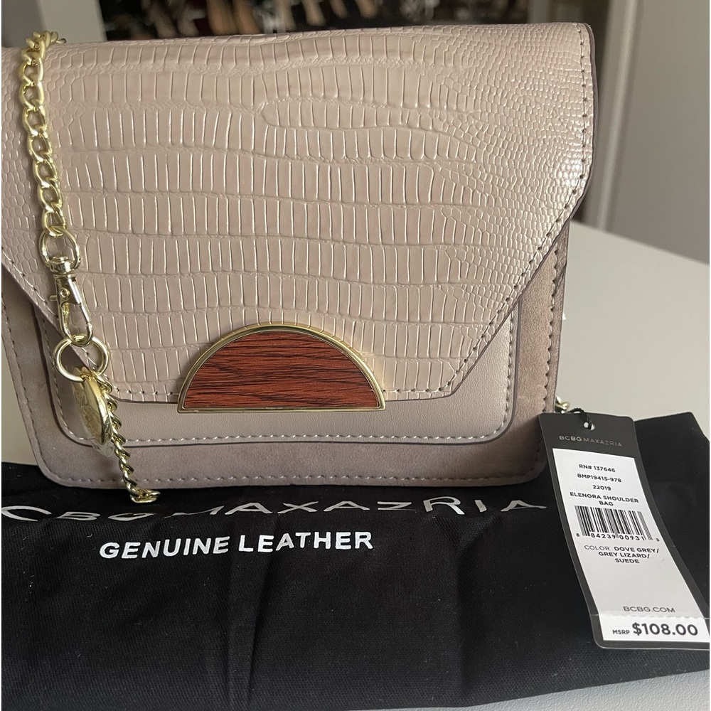 BCBC MAX AZARIA leather shoulder bag.